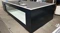 Piscine en polypropylène de 6,5 m x 2,5 m avec une fenêtre de 4 m