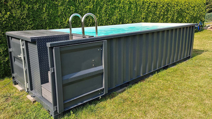 Piscine conteneur 6,2 m x 2,5 m Jet Swim
