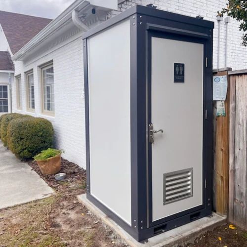 Toilettes portables avec lavabo