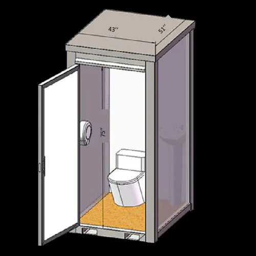 Toilettes portables avec lavabo