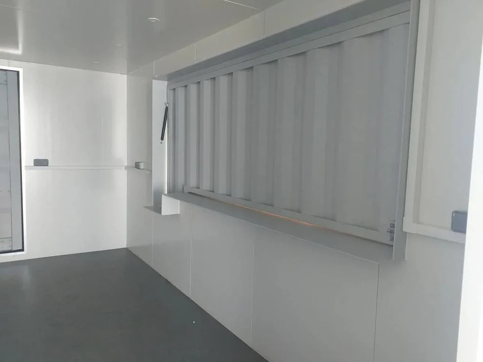Conteneur Snack-Box de 20 pieds, idéal pour un bar ou un kiosque