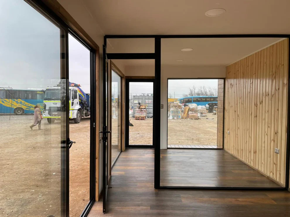 Conteneur de bureau modulaire 24m²